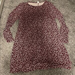Old Navy Large Floral Long Sleeve Dress